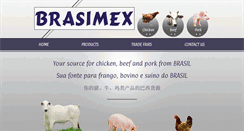 Desktop Screenshot of brasimexfood.com